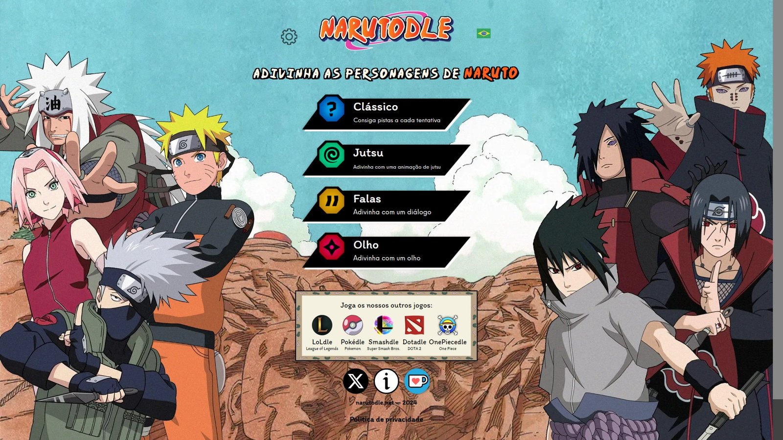 Respostas Narutodle: veja as soluções do dia (16 de fevereiro)