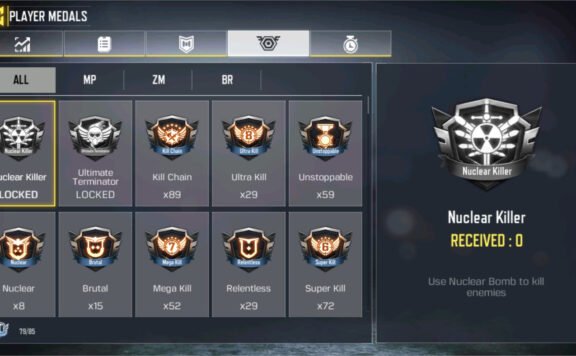 Lista de medalhas do CoD Mobile