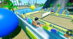 Imagem mostra boneco do Roblox no servidor do Banco do Brasil