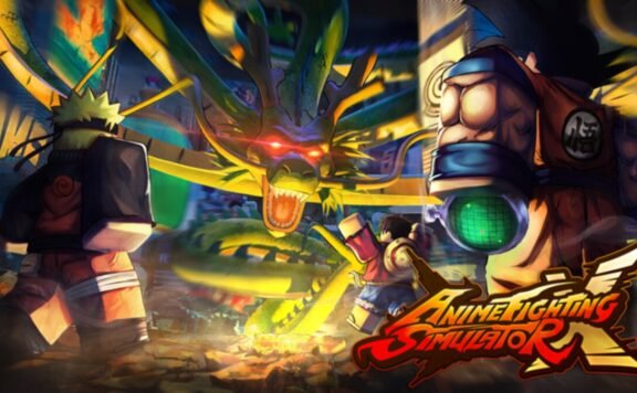 Anime Fighting Simulator X arte capa